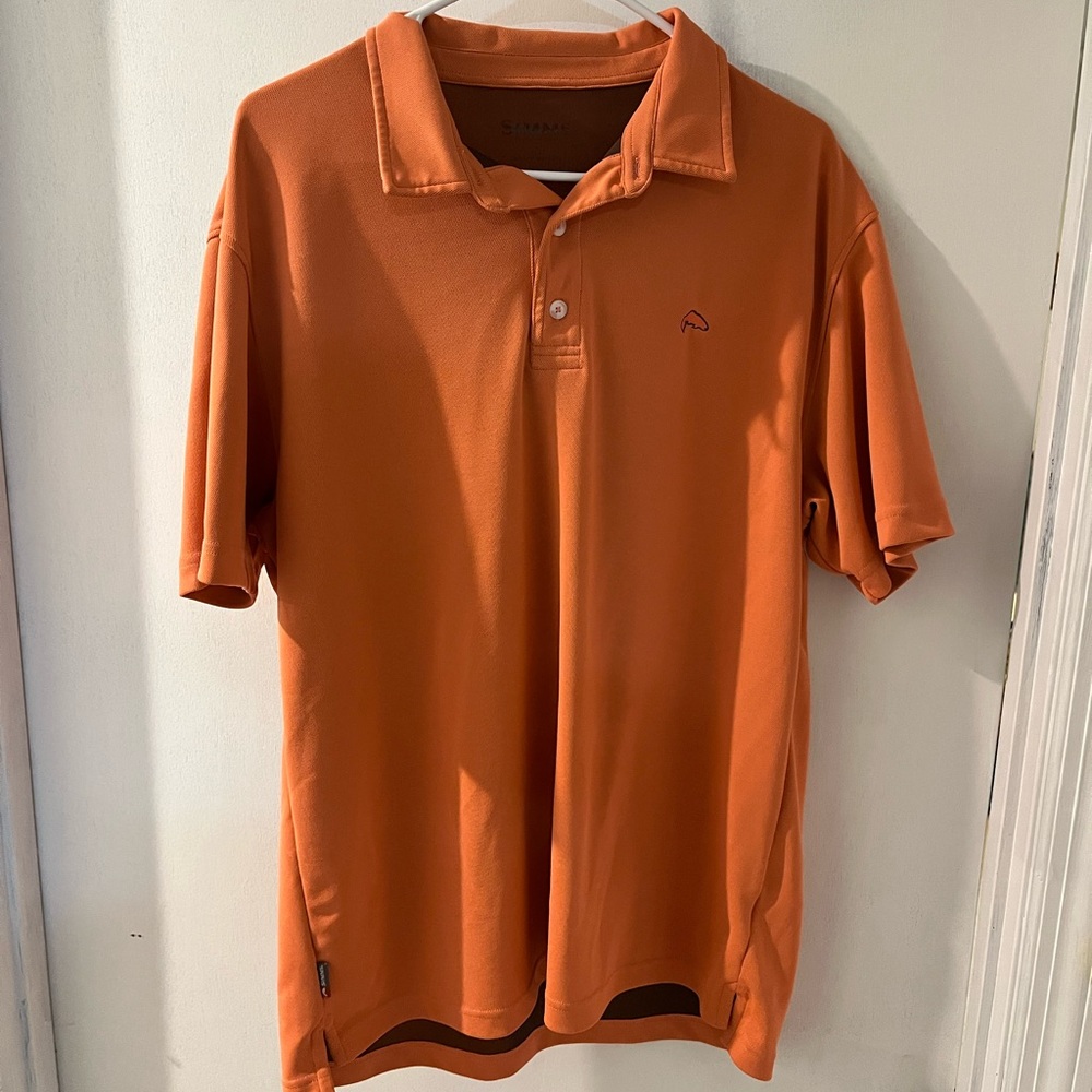 Mens Simms Fishing Performance Polo
